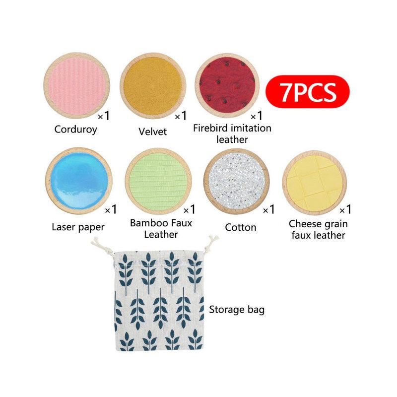 

Сенсорные детские игрушки Тактильная доска Восприятие прикосновений у младенцев Классификация Игра на сопоставление Imitation Leather