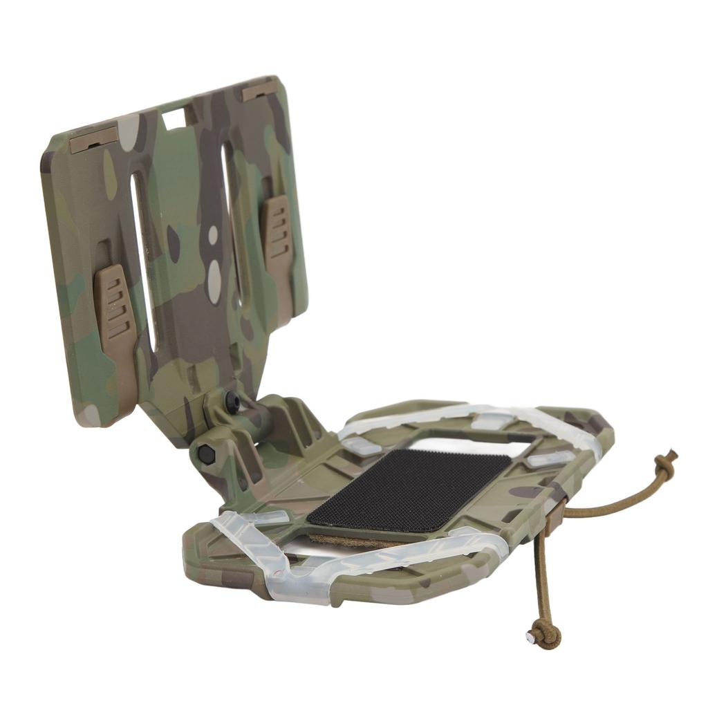 Foldable Training Vest Phone Holder Multifunctional Folding Navigation Pad Vest Phone Board Plate Carrier