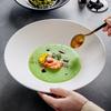 ZISIZ Ceramic Salad Plate Bowl
