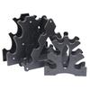 Dumbbell Rack Compact Dumbbell Holder 3 Tier Dumbbell Rack Stand Small Dumbbells Organizer Suitable for Office Gyms Home