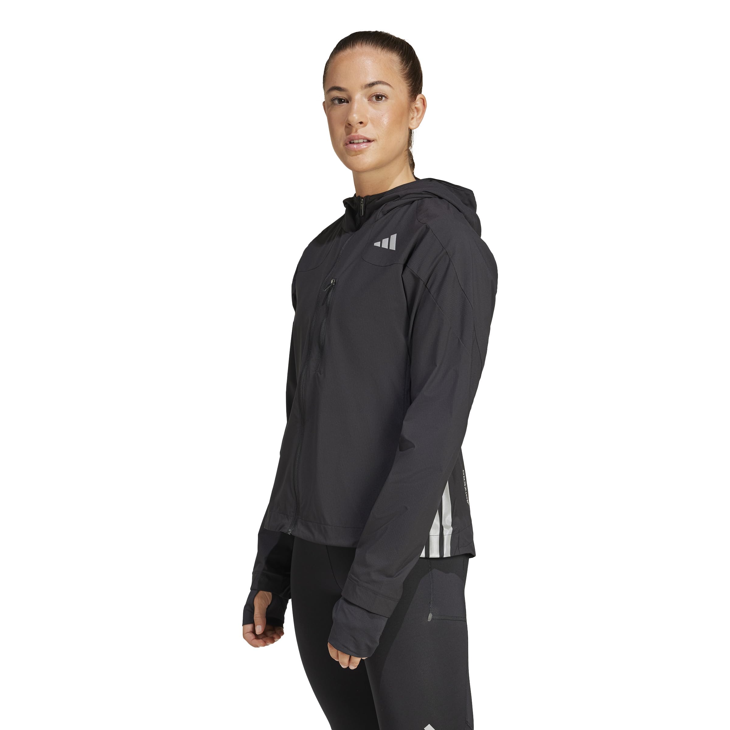 

Adidas adizero Running Jacket, KPV74, Women s, Black (JD6229)