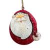 Vintage Christmas Snowman Pendant 2D Snowman Doll Pendant Santa Claus Hanging Ornaments  New Year