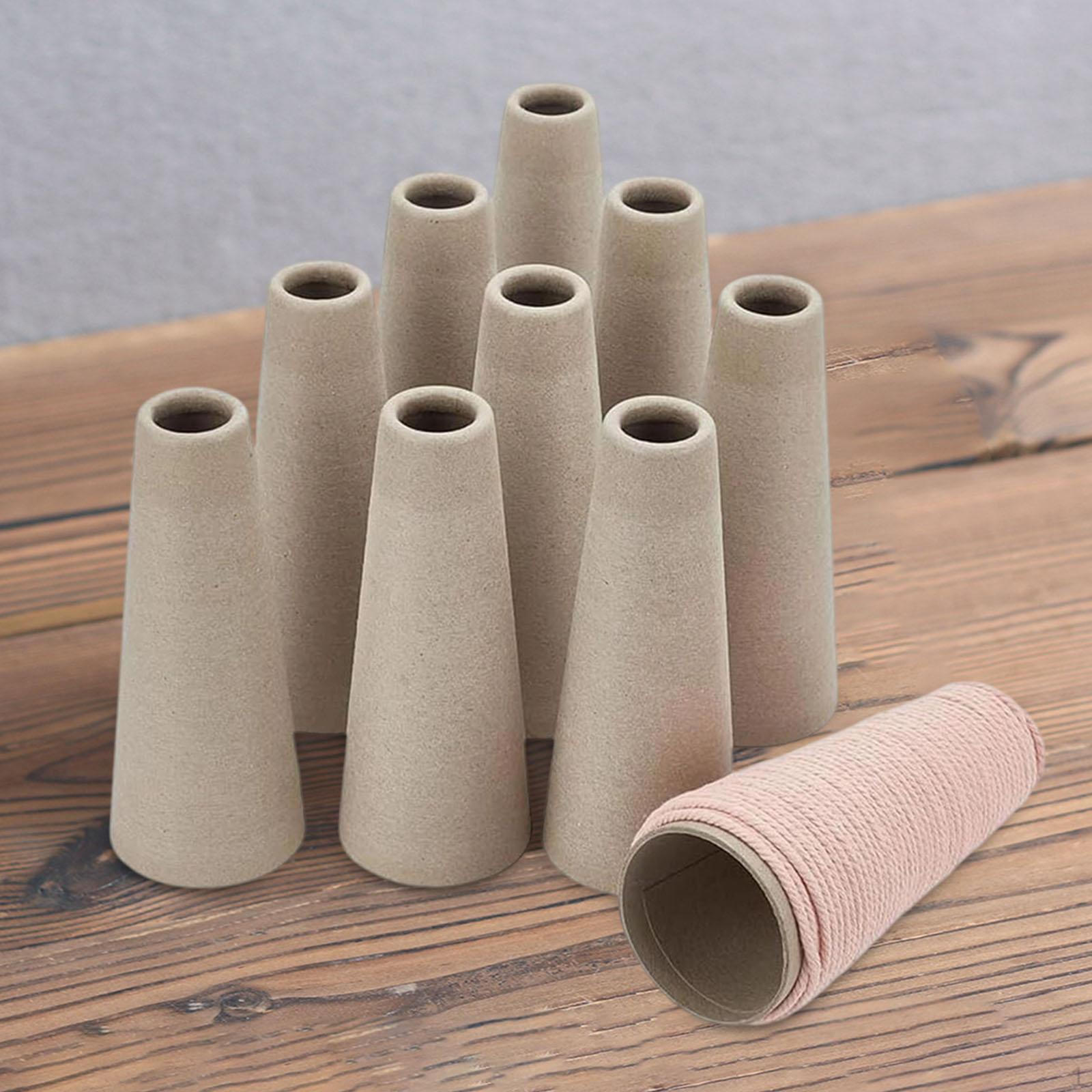 

10 Paper Yarn Tubes, Holders, Knitting Machine Accessories, Storage Rack for Easy 4.6cm inner diameter