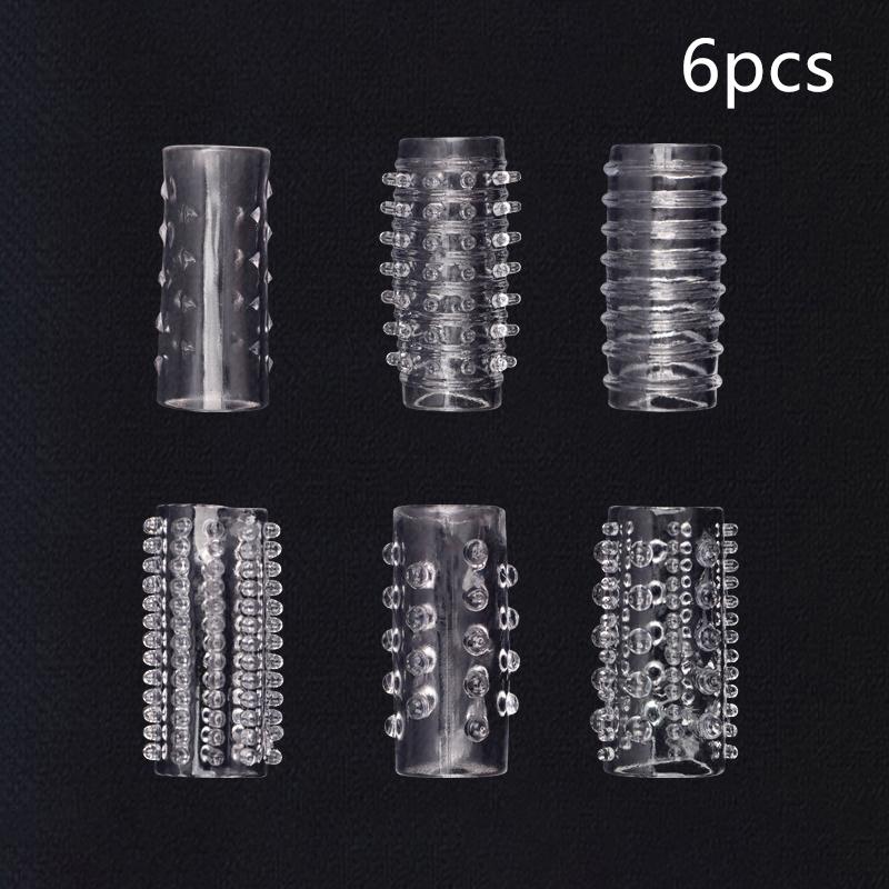 2/3/4/5/6/10/12 Pcs Cock Ring G-Spot Stimulate Penis Ring Sex Toys For Men Lock Sperm Delay Ejaculation Cockring Intimate Goods