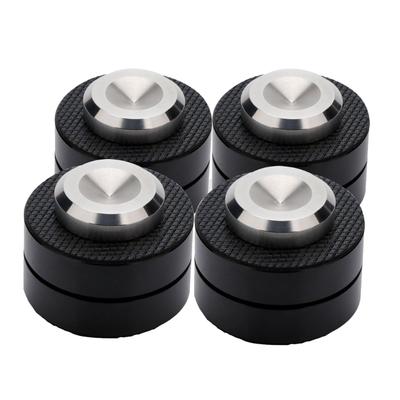 39x29mm Shockproof Speakers Spikes Base Pad Set of 4 Isolation Feet Pad Elevates Sound Responses