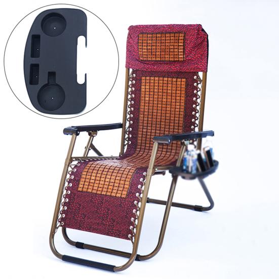 Abnehmbarer Aufbewahrungsbecherhalter, ansteckbarer Tabletttisch für Klappstuhlzubehör