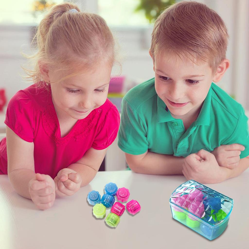 Traditional Gonggi Game Jack Stone Pebbles Set Colourful Fun Finger Exercise Toy