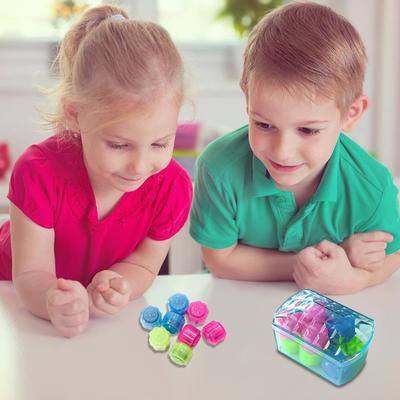 Traditional Game Gonggi Jack Stone Pebbles Set Colourful Fun Finger Exercise Toy