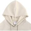 Li Ning Plain Hooded Pullover Sports Hoodie Men hoodies Oatmeal-Gray AWDT987-4