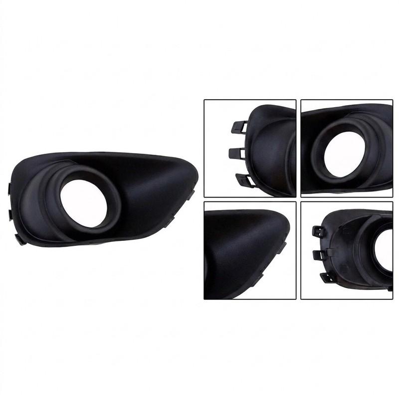 Fog Light Lamp Covers for Jeep For Compass Years 2011 2012 2013 2014 2015 2016 2017 OEM Equivalent to 68109871AA 68109870AA