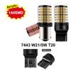 2-Pack Ultra-Bright LED Car Bulbs P21W 1156 T20 7443 - Turn Signal, Reverse, Brake Lights (Canbus, 2100LM)