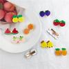 Charming Fruit Hair Clips: Cute Bangs Accessories and Trendy Acrylic Side Clips