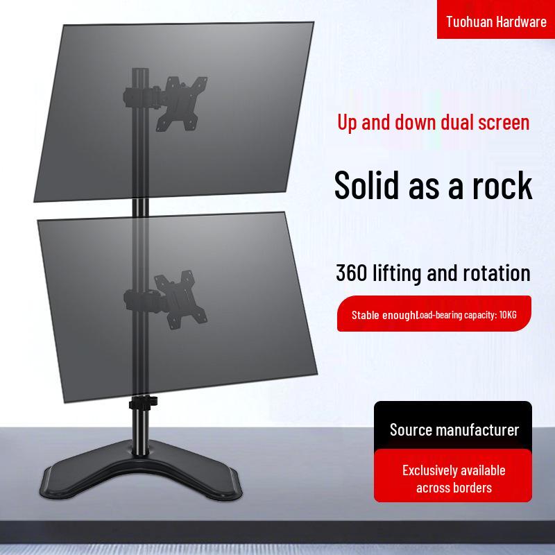 Adjustable Height and Rotating Monitor Arm Stand