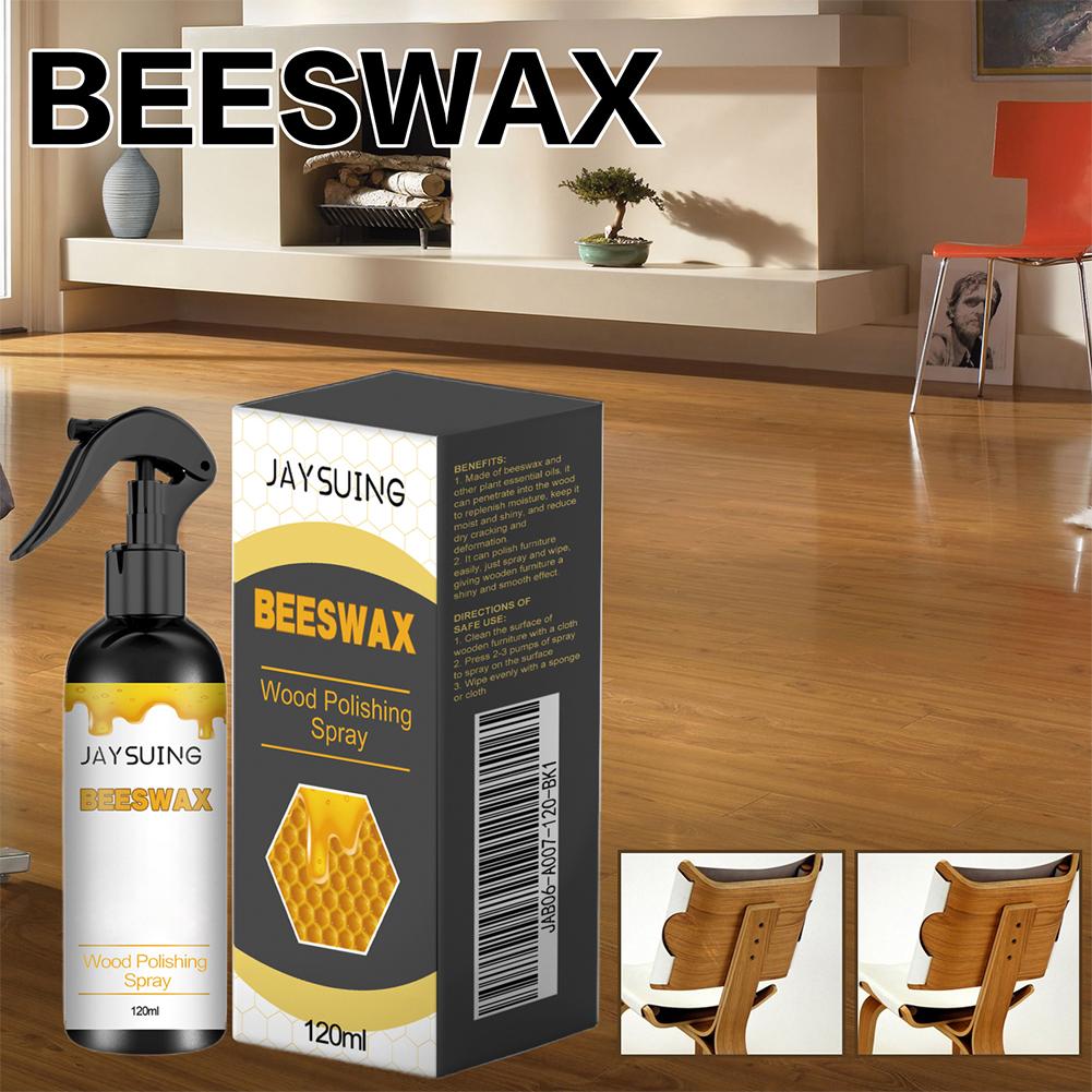 Beeswax Wood Furniture Polish Spray Seasoning Beeswax Agents Multipurpose 1/2/3pcs Cleaning Mai Q2O9