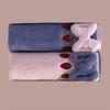2Pcs Coral Velvet Towel Thickens Absorbs Water Soft Cute Home Bathroom Supplies Children Adult Supplies