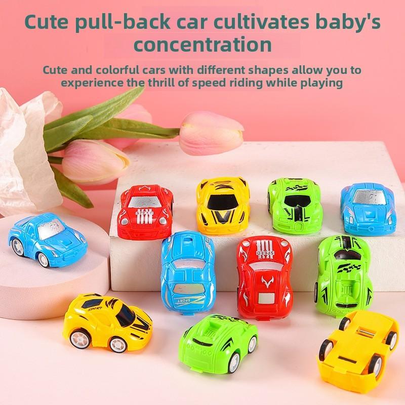 Simulation Mini Inertial Car Model Children Toy For Kids With Visual And Sensory Development