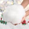 Fluffy Snowflakes Christmas Fake Snow White Snow Xmas Tree Decoration Artificial Snow  Frozen Party