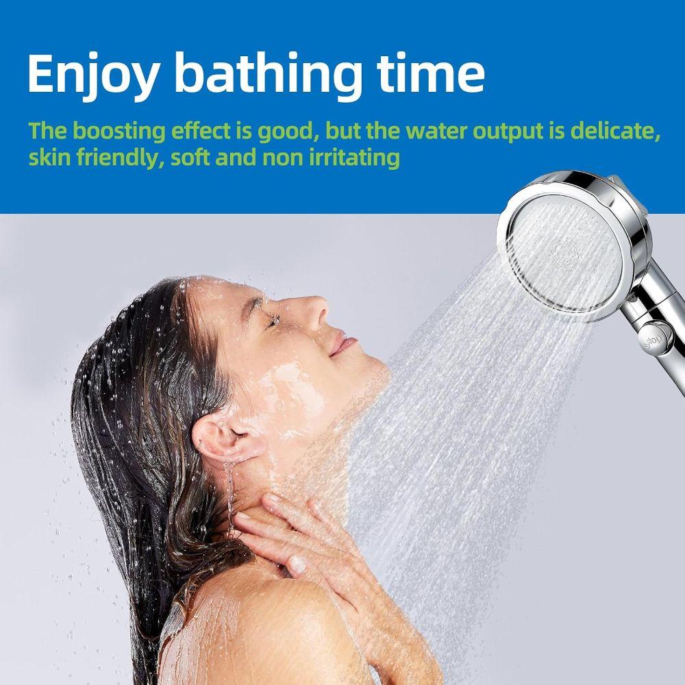 Adjustable Shower Sprayer Set Water-Saving Shower Replacement Head Handheld Shower Head  Bathroom
