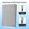 PS5 Console Dust Cover, Vertical Mode Dust Cover for PS5 Console Ant Cloth Game Console Dust Cover Scratch Resistance for PS5 Accessories