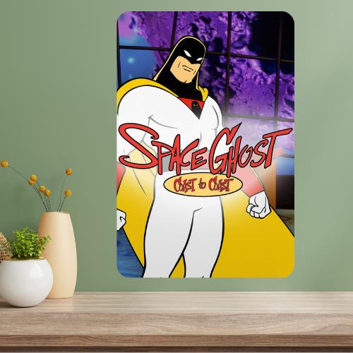 Space Ghost Classic TV Show Metal Poster Sign 20x30cm(7.8x11.8inch)