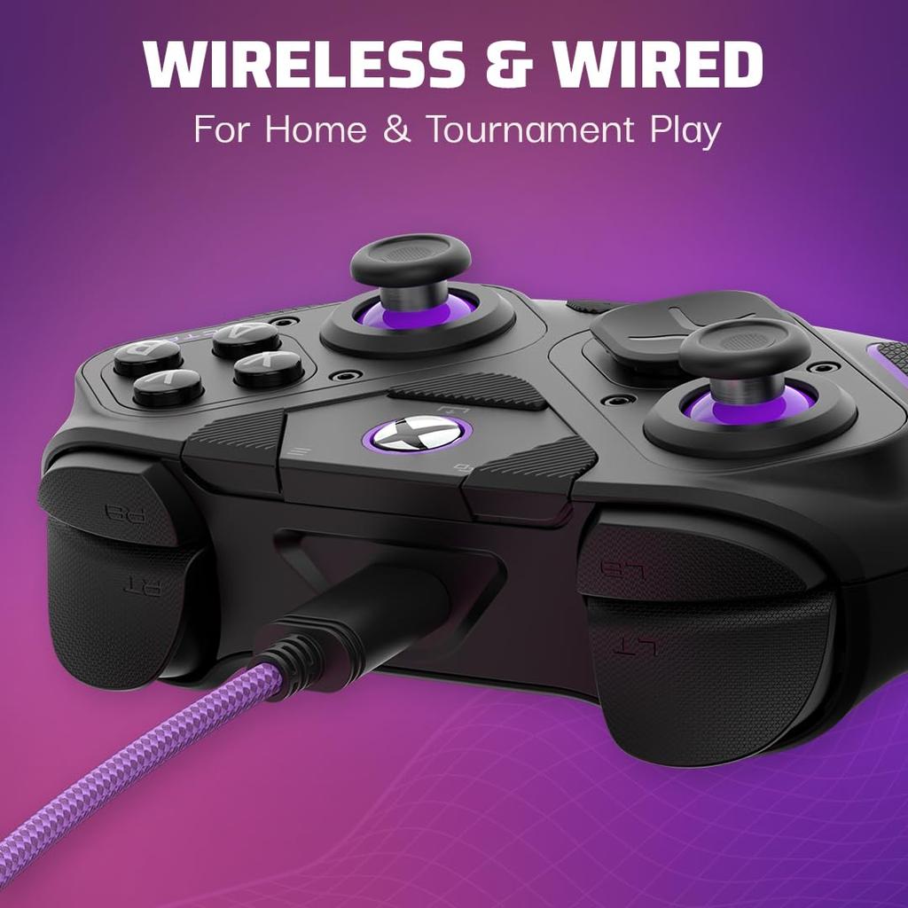 Officially Licensed by PDP by TURTLE BEACH Victrix Pro BFG Wireless Gaming Controller for Xbox Series and Black Xbox XS PC,