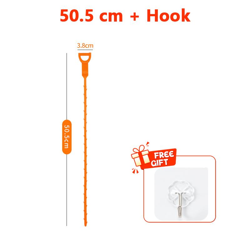 

1PC Kitchen Bathroom Sink Pipe Drain Cleaner Pipeline Hair Cleaning Removal Shower Toilet Sewer Anti-blocking Hair Removal Tool