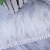 1Meter Colorful Turkey Marabou Feathers Trim Ribbon 10-15cm for Wedding Clothing Party Dress DecorationSewing Plumes