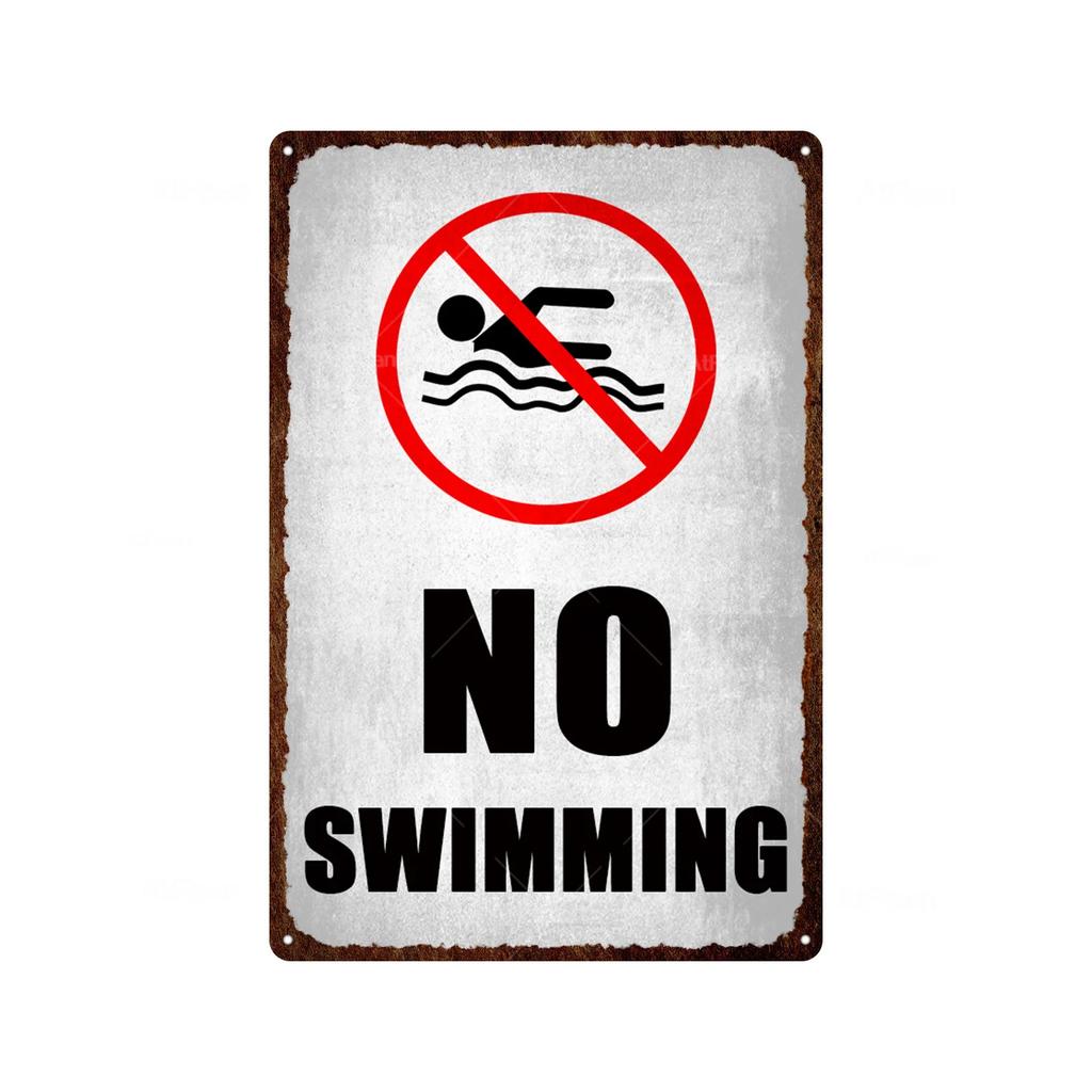 Vintage Warning Tin Sign  DO NOT DISTURB Metal Decorative Plaque Iron Painting Wall Decor for Man Cave Room Cafe Park