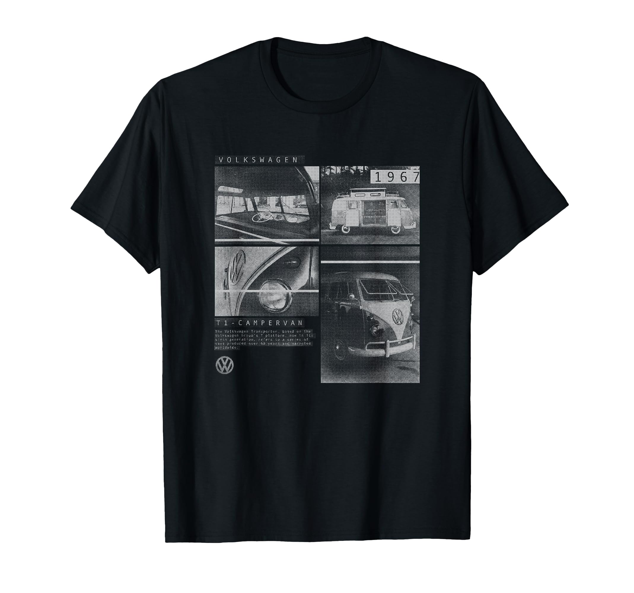 Volkswagen T1 Camper Van 1967 Schott T-shirt