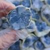 Blue Calcite & Lapis Lazuli Natural Crystal Cluster - Home Decoration Specimen.