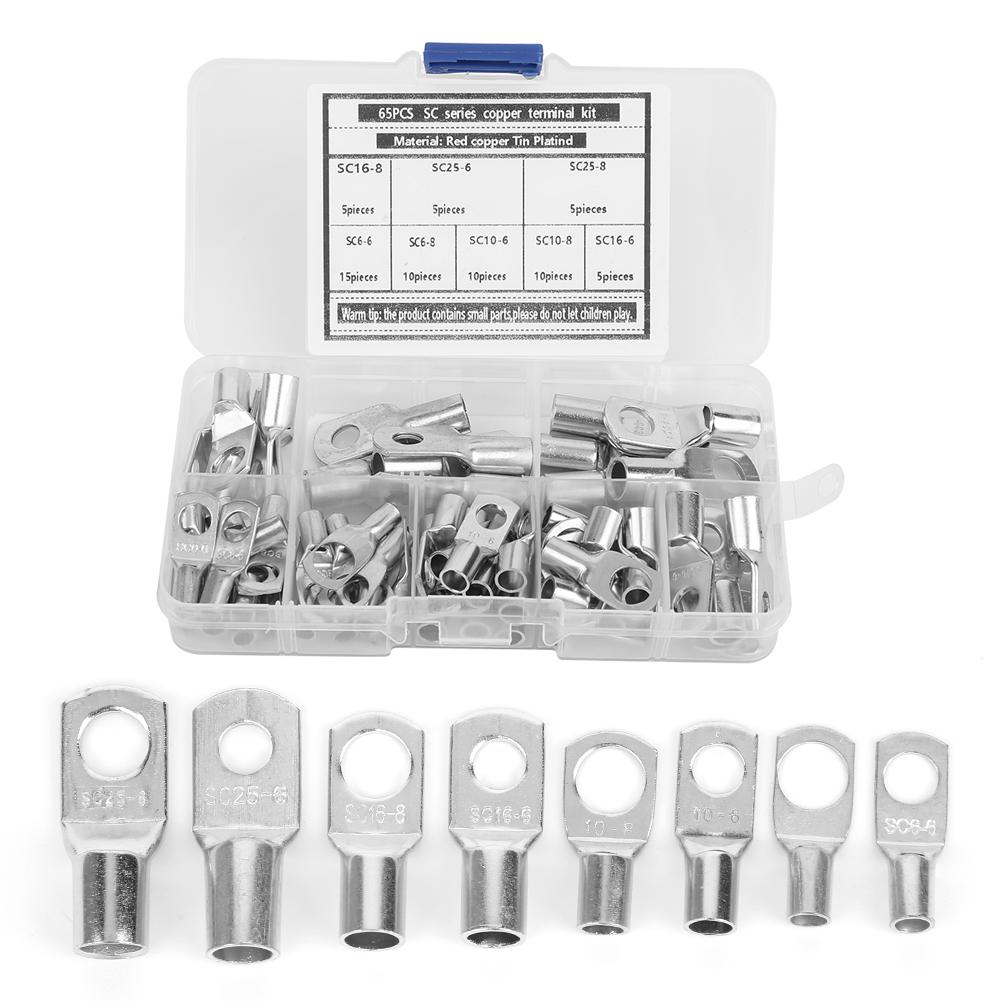 

Copper Cable Terminal Connector Tin Plated for Wire Connecting Hardware Supplies