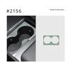 Water Cup Frame Cover for Tesla Model 3 Highland 2024 2025 Alcantara Suede Center Control Drinks Cup Patch Sticker Accessories