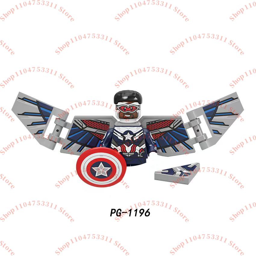 Hot-selling Toy Blocks Superhero Assembly Building Blocks Kids MINI Puzzle Brick Toy Alfred Bane Green Lantern Collection Gift