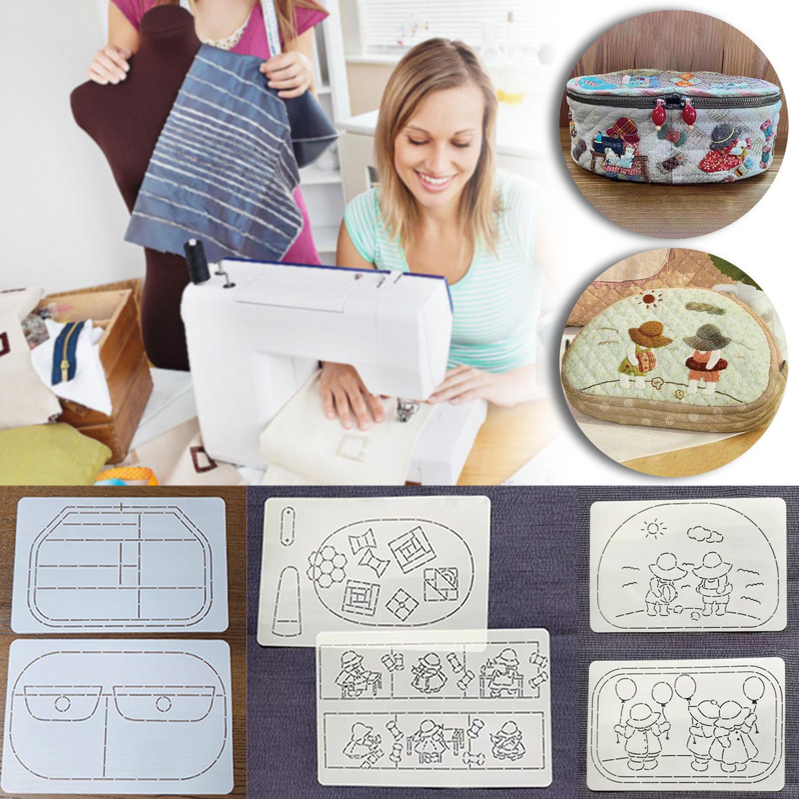 Пластиковый трафарет для пэчворка своими руками Шитье Трафарет для вышивки Пэчворк Шитье Рукоделие 237