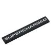 For Land Rover Supercharged Badge, Mechanical Supercharged, Modified Metal Car Body Sticker, Rear Emblem