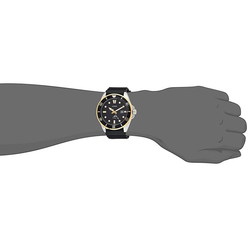 Casio Men YOUTH Black Watch MDV106G-1AV MDV106G-1AV