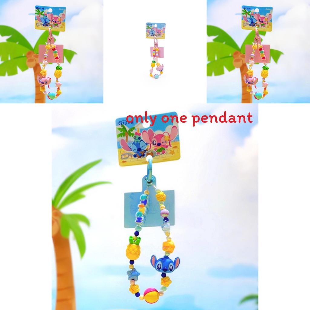 Stitch Serie Plajă de Vară Pandantiv Telefon Rășină Breloc Pentru Copii și Adolescenți