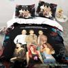 Band RBD Bettwäsche-Set Einzelbett Twin Full Queen King Size Bettwäsche-Set Schlafzimmer für Jungen und Erwachsene 3D-Druck Bettwäsche Geschenk für Musikliebhaber