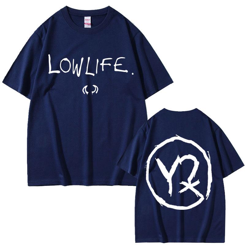 

Yungblud Lowlife Album Logo Tshirt Men Fashion Rock Retro Short Sleeve Tshirt Mens Casual Cotton Oversized T Shirts 4XL
