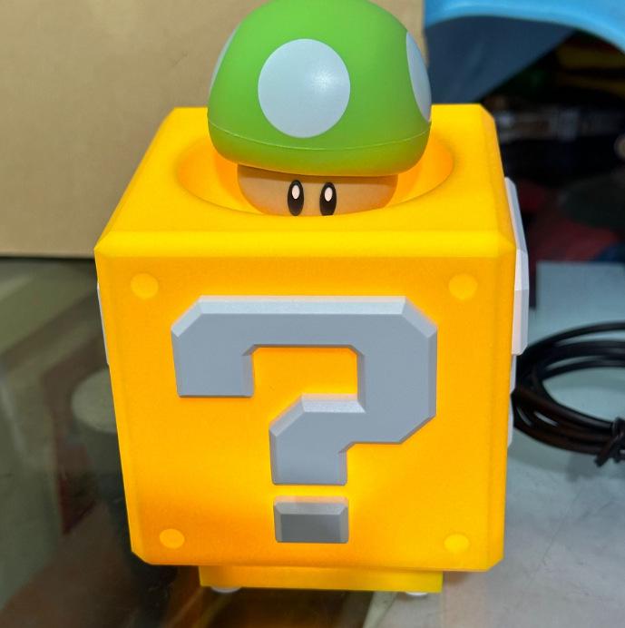 LED Question Mark Rhythm Night Light – Desktop & Bedside Atmosphere Lamp