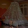 1 Set Practical Breathable Lightweight Bedcover Curtain Summer Stars Princess Bed Net Bedroom Supplies