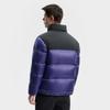 Fila Ski Series 4810 Snow Peak Goose Down Trendy Personality Cool Sports Color Block Warm Stand Collar Woven Down Jacket Men Outerwear A11M546927FDP
