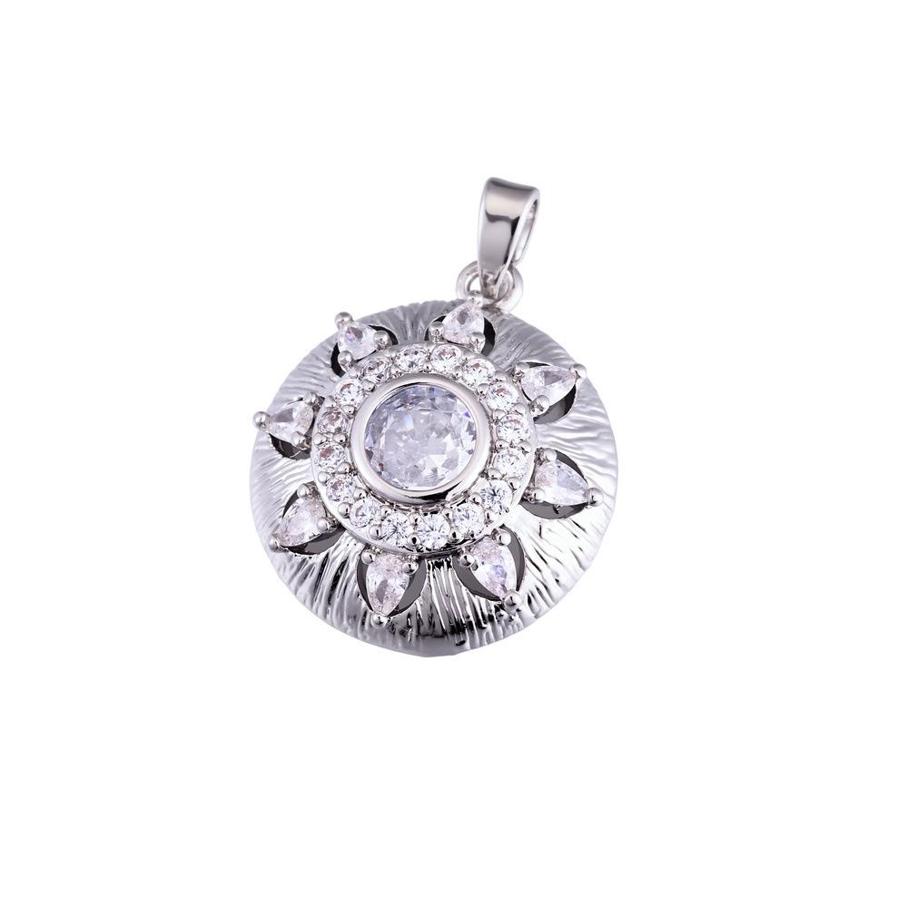 Gold Zirconia Pendant In Various Styles - Fashionable DIY Jewelry Accessory