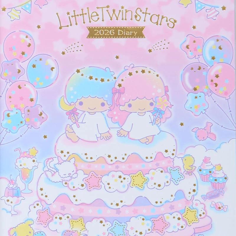 Sanrio Little Twin Stars B6 Diary ( Block Type ) 2026 Japan NEW