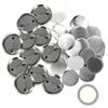 Badge Material Glossy Shiny Parts Set for Badge Set of Includes Special 58mm [Chandini] Set, Surface, Type, Machines, 100, Gasket,