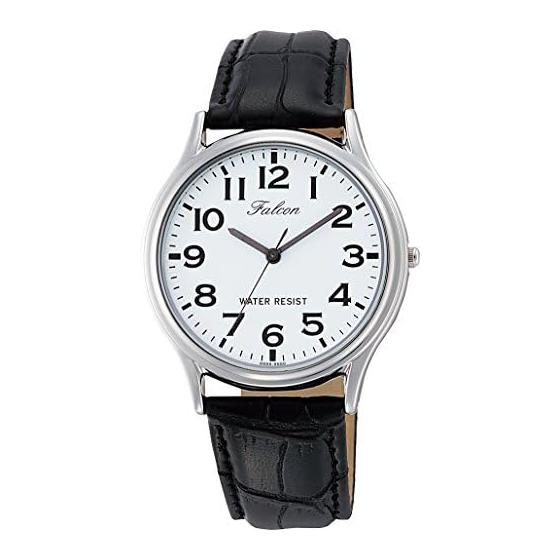 [Citizen Q&Q] Watch Analog Waterproof Leather Strap Q998-304 Men s White