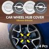 4pcs 3D 56mm 60mm Logo Car Emblem Wheel Center Hub Auto Rim Refit Dust-proof Badge Covers Styling Accessories Fit For
