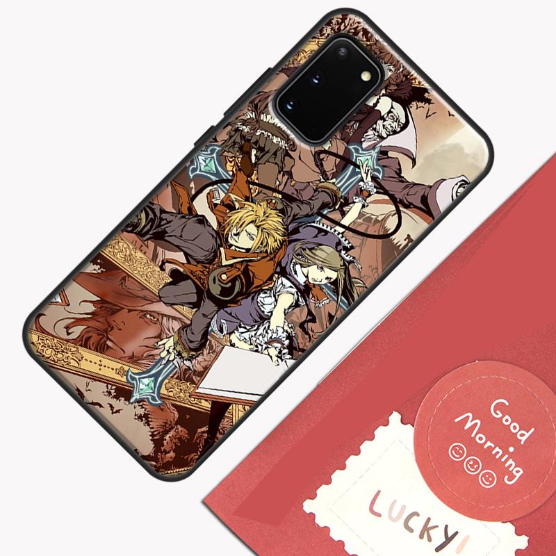 Castlevania Case For Samsung Galaxy S22 S21 S23 Ultra Note 20 S8 S9 S10 Note 10 Plus S20 FE Back Cover