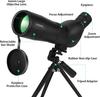 20-60x60 Monocular Telescope, High Power Zoom Scope With Bak4 Prism, Waterproof Anti Fog For Bird Watching, Camping, Travel And Phone Photography
