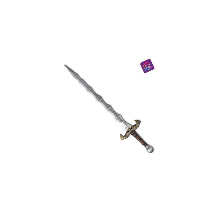 Épée médiévale de déguisement - My Other Me - 61 cm - Multicolore - Polyester - Taille unique - Manuel - Sans batterie